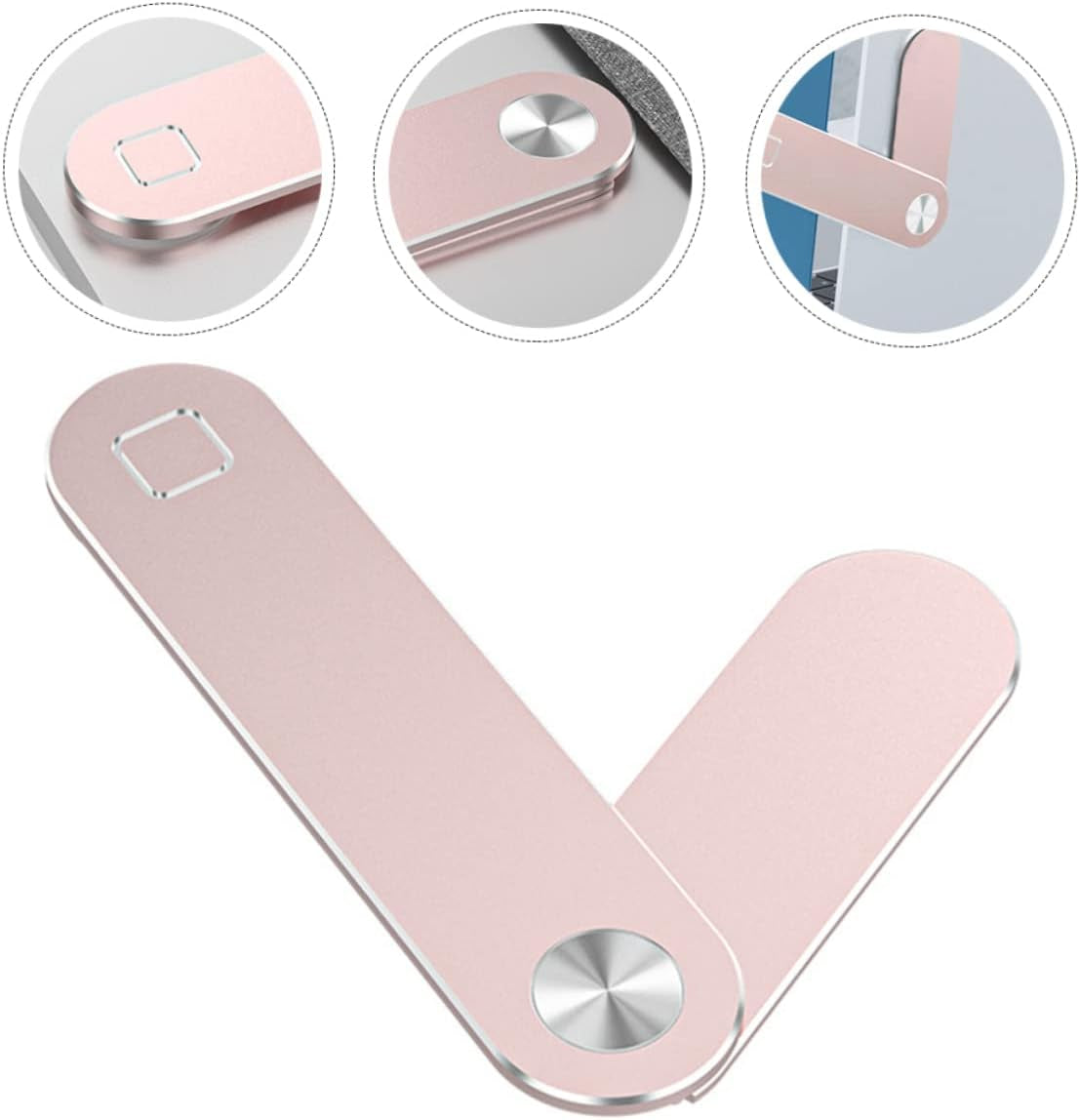 Ciieeo 1 Set Flat Expansion Bracket Cellphone Stand Adjustable Laptop Phone Mount Laptop Side Mount Magnetic Stand Magnetic Tablet Mount Magnetic Laptop Phone Mount Magnetic Phone Stand  Ciieeo   