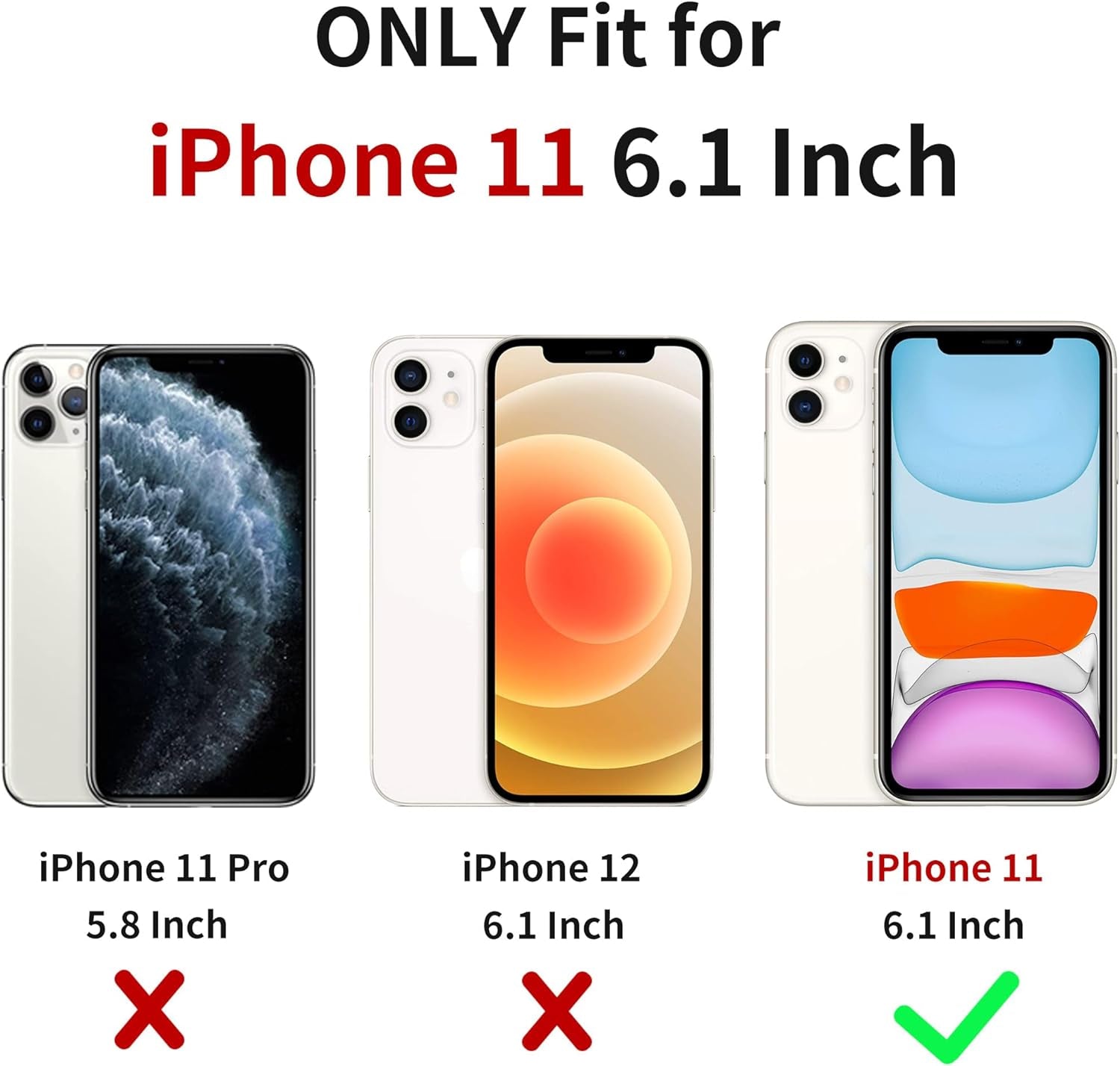 XIZYO Magnetic Case for Iphone 11 6.1 Inch Floral Rose Cute Phone Case [Compatible with Magsafe] for Women Girls Aesthetic Pattern Slim TPU Shockproof Bumper Case, Black  XIZYO   