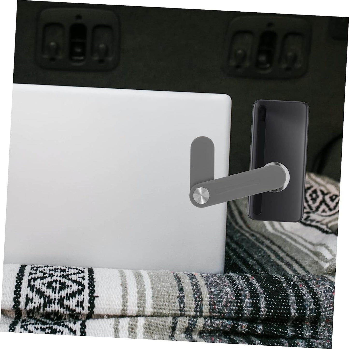 ULTECHNOVO 4Pcs Expand Mobile Phone Bracket Portable Monitor Stand Portable Phone Stand Magnetic Bracket Phone Mount for Monitor Mobile Laptop Stand Magnetic Laptop Phone Mount Small Stand  ULTECHNOVO   