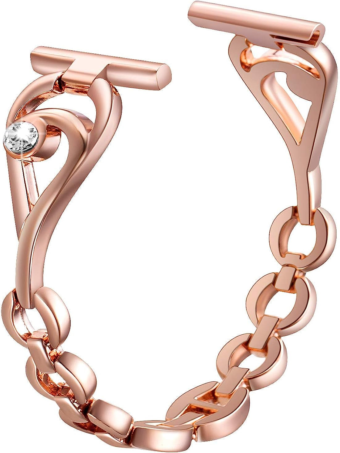 Sangamei Strap Compatible for Apple Watch Band 49Mm 45Mm 44Mm 42Mm 41Mm 40Mm 38Mm Metal Iwatch Band Replacement Series 8/7/6/5/4/3/2/1/SE Dressy Bracelet for Women  SaNgaiMEi   