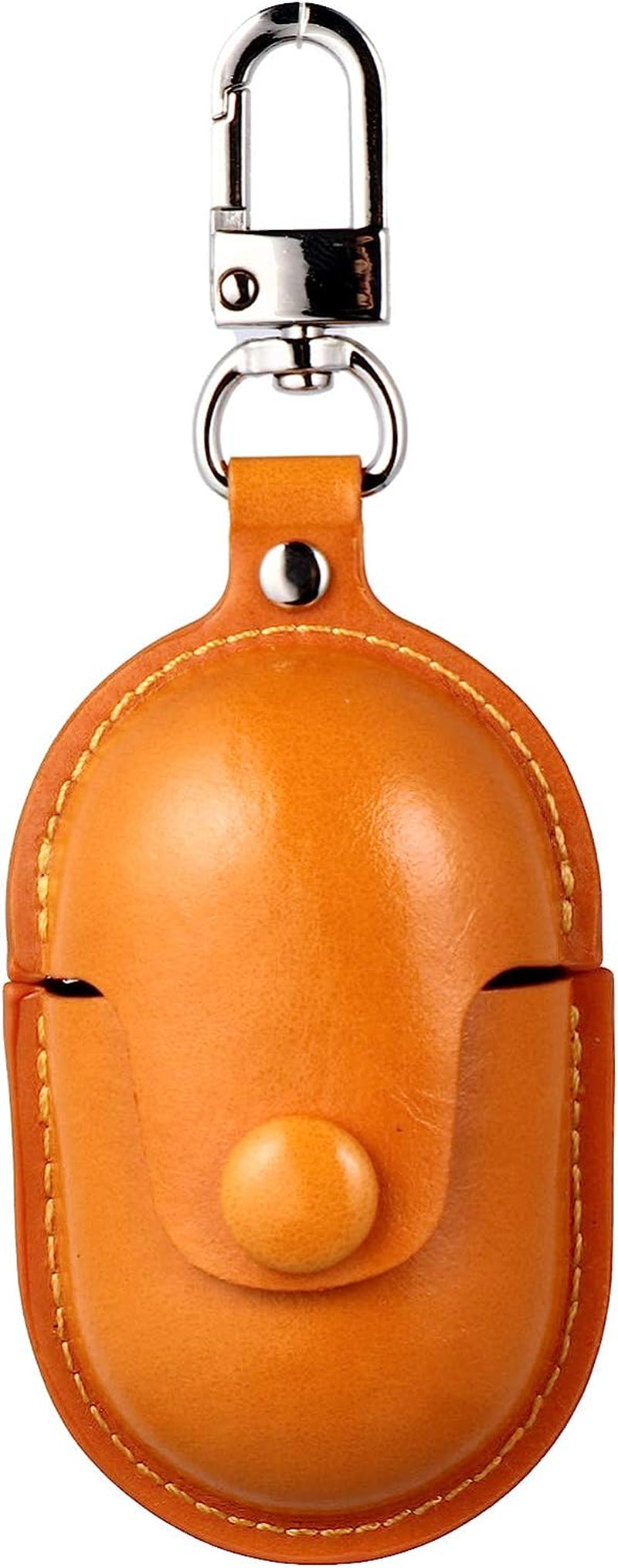 Hemobllo Wireless Earbuds Case Leather Headset Box Cover Shockproof Protective Case Compatible for Galaxy Buds Brown  Hemobllo   