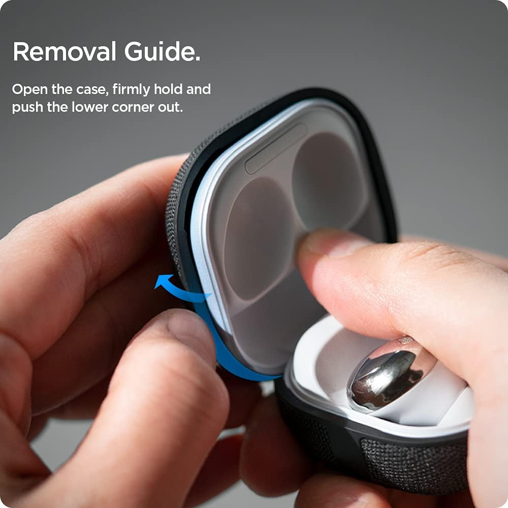 Spigen Urban Fit Designed for Galaxy Buds2 Pro Case (2022) / Galaxy Buds 2 Case (2021) / Galaxy Buds Pro Case (2021) / Galaxy Buds Live Case (2020) - Black  Spigen   