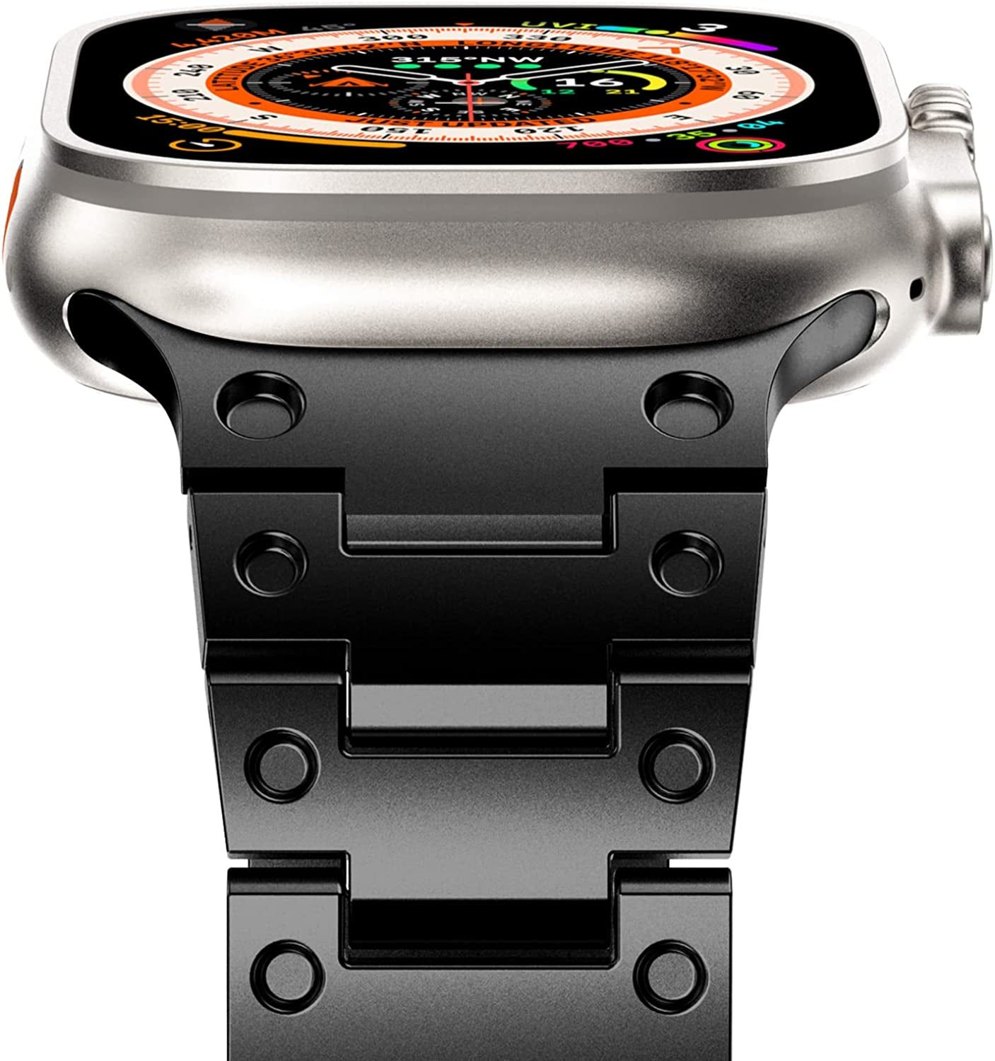 Newways Metal Band Compatible with Apple Watch Band  NewWays G-Black 38mm/40mm/41mm 