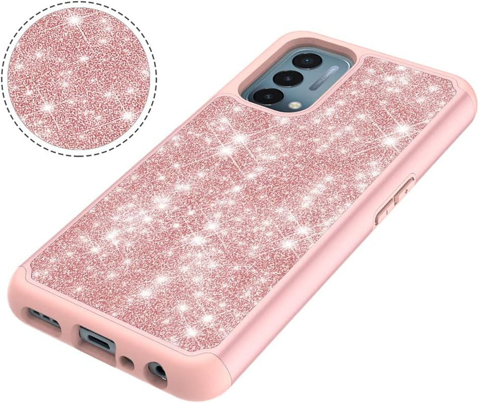 For Oneplus Nord N200 5G Case, NB Bling Phone Case Cover (Blue, Oneplus Nord N200 5G)  PAPZINA   