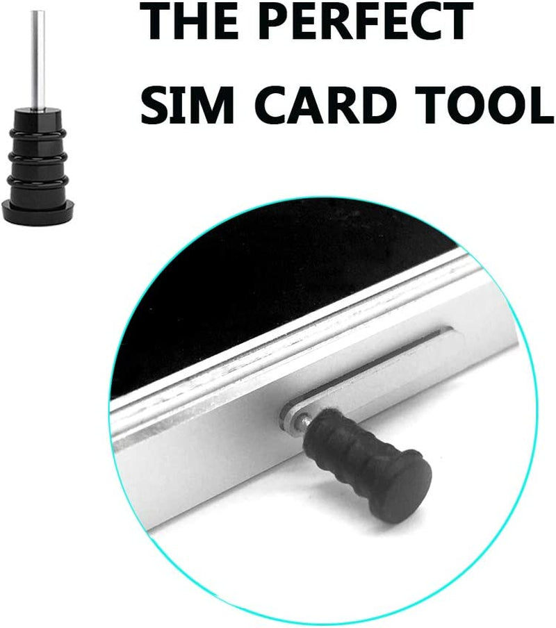 CKANDAY 10 Pairs Anti-Dust Plugs Set Compatible with Iphone 13, 12, 11, X, XS, XR, 8, 7, Plus, Pro, Max, Mini, Ipad, Air Pods Charging Port and Earphone Jack, Silicone Dust Pluggy Caps, Flat Design  CKANDAY   