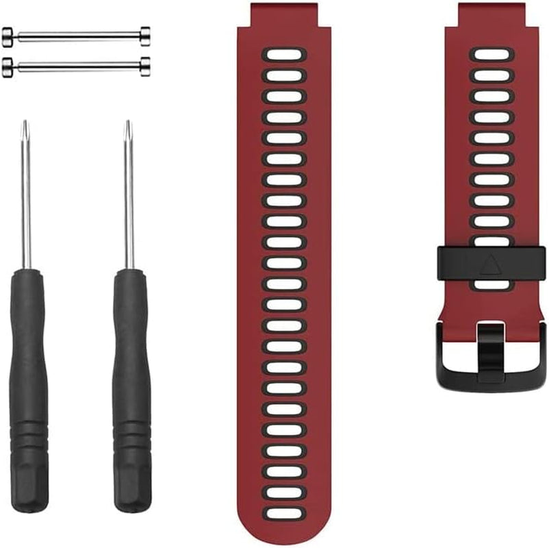 XNWKF Watch Band for Garmin Forerunner 735XT 735/220/230/235/620/630, Soft Silicone Replacement Straps for Forerunner 235 Band  XNWKF   