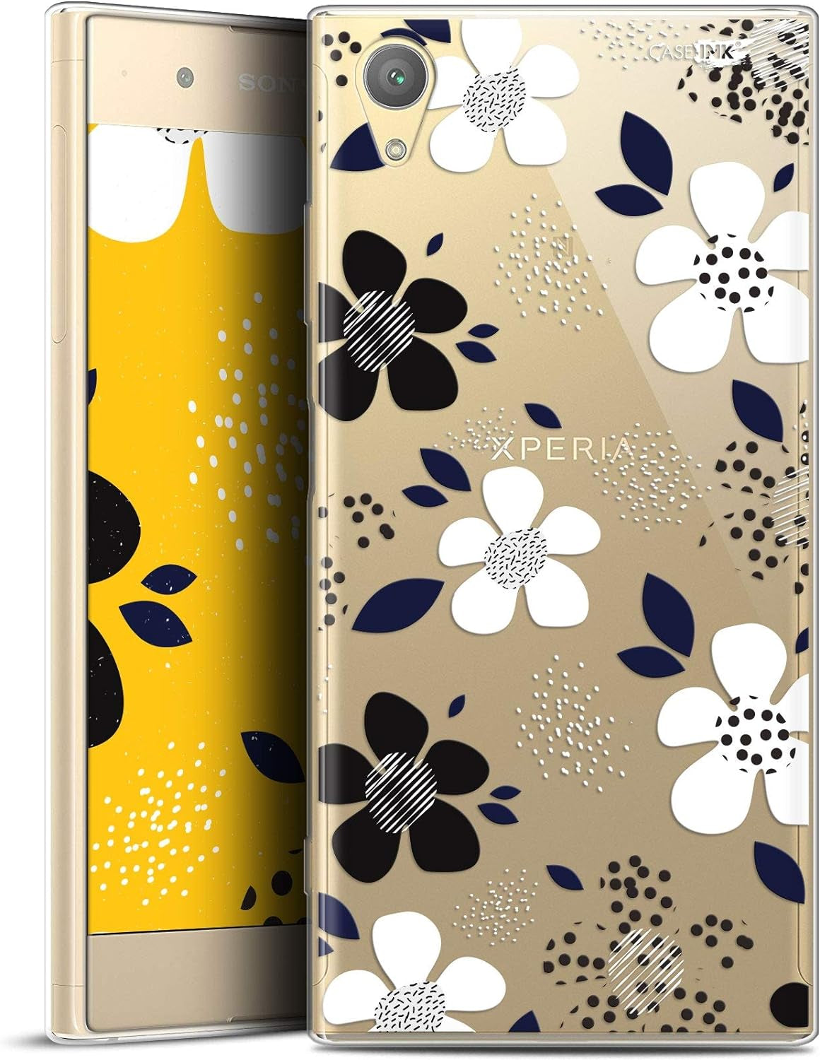 Sony Xperia XA1 plus 5.5" Case, Ultra Slim Black Rabbit Phone Case Cover  Clubcase SARL Marimeko Style Sony Xperia Xa1 Plus 