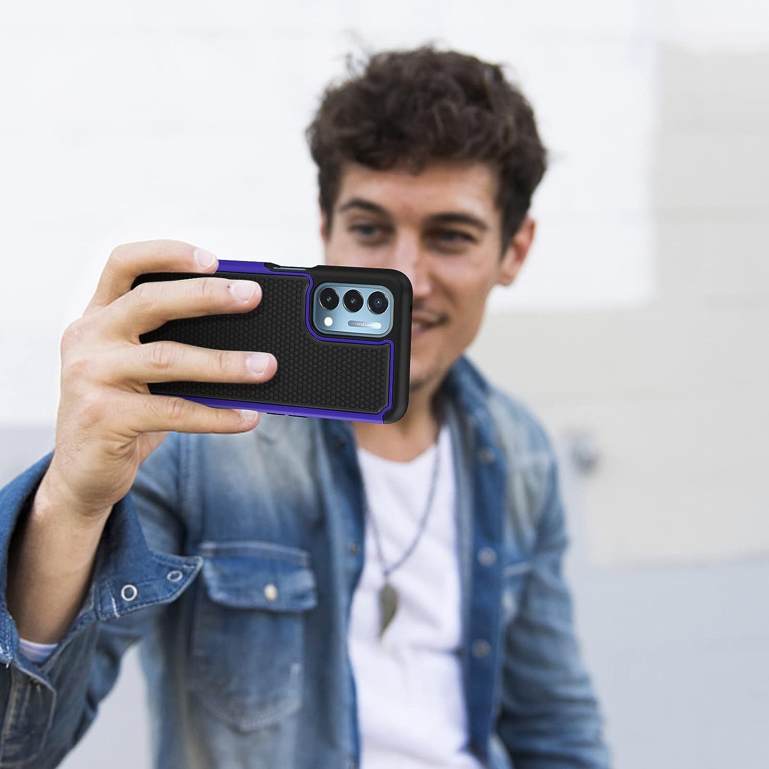 NTZW for Oneplus Nord N200 5G Case: Heavy Duty Shockproof Protective Phone Case [2 Tempered Glass Screen Protector] Anti-Slip Textured Hard Cover + Soft Silicone Rubber Bumper, Military Armor Case  NTZW   