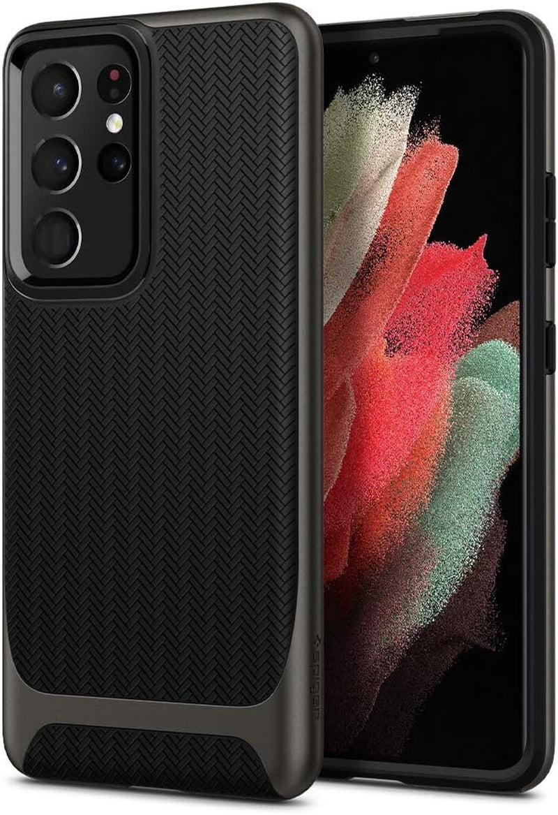 Spigen Neo Hybrid Designed for Galaxy S21 Ultra Case (2021) - Gunmetal  Spigen   