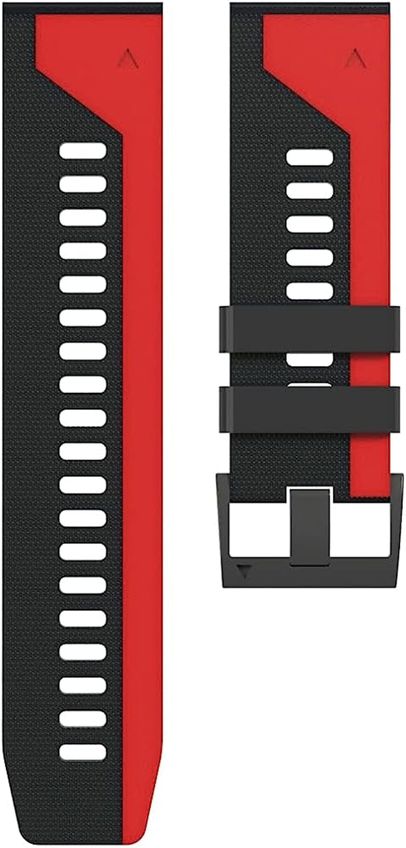 OUTVI 26 22Mm Silicone Strap Quick Release Watch Band for Garmin Fenix 6 6X Pro 5X 5Plus 3 HR S60 935 D2 Enduro Mk2I Easyfit Wristband  OUTVI B 26mm Fenix 5X 5XPlus 