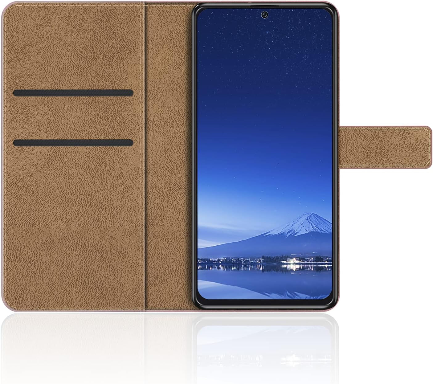 For LG V30 Case, Premium Magnetic PU Leather Cover with Card Holder and Kickstand, Fashion Flip Case for LG V30+ 6 Inches  MILEGAO   