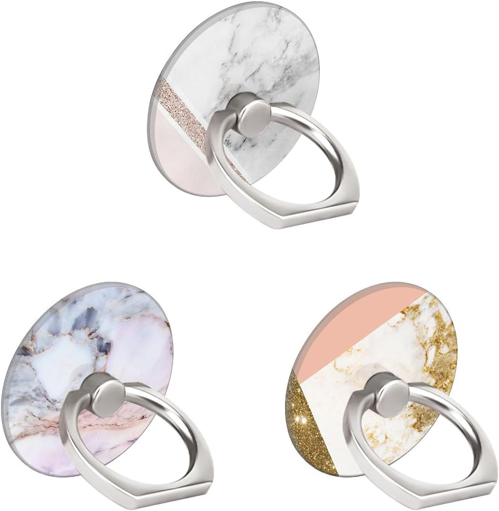 BF2JK Three Pack Cell Phone Ring Holder, 360°Rotation Finger Ring Stand Grip for Smartphones,Tablets,Pads (Mandala Flower)  BF2Jk P6  