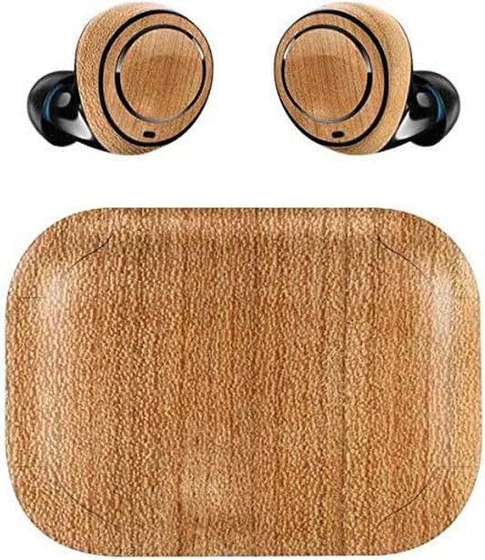 Skinit Decal Skin Compatible with Echo Buds - Officially Licensed Originally Designed Natural Wood Design  Skinit   