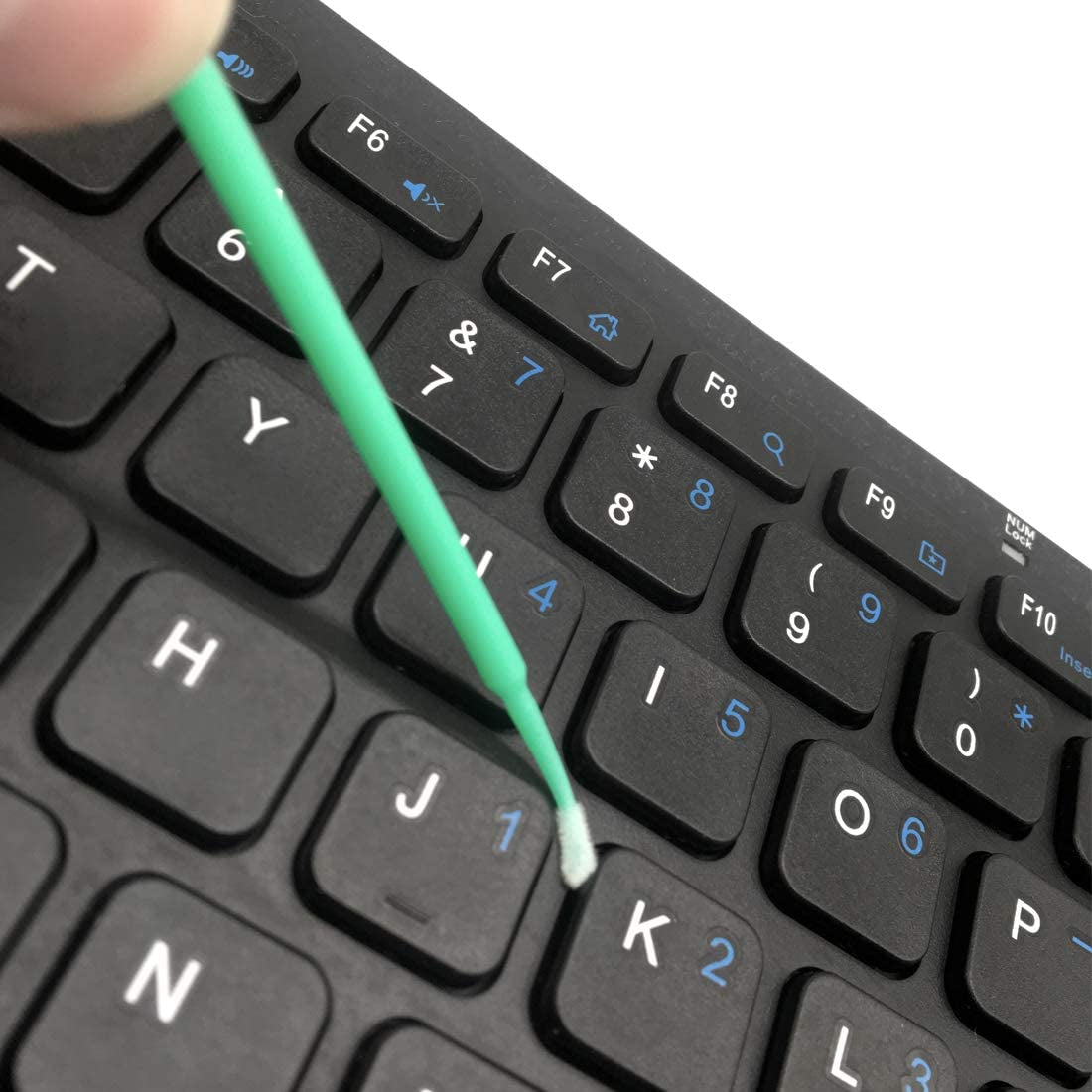 100 Pack Phone Charge Port Cleaning Tool Kit,Bendable Mini Soft round Brushes Cleaner Compatible with Iphone 11 Pro Speaker Tablet Camera Laptop Computer Smartphone, Blue  ACKLLR   