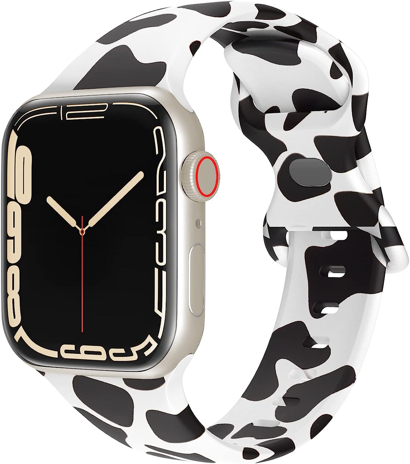 SKYLET Compatible with Apple Watch Band 38Mm 40Mm 41Mm 42Mm 44Mm 45Mm 49Mm for Women Girls Men, Cute Leopard Printed Pattern Sport Band for Iwatch Ultra SE Series 8 7 6 5 4 3 2 1 for Women Girls  SKYLET   