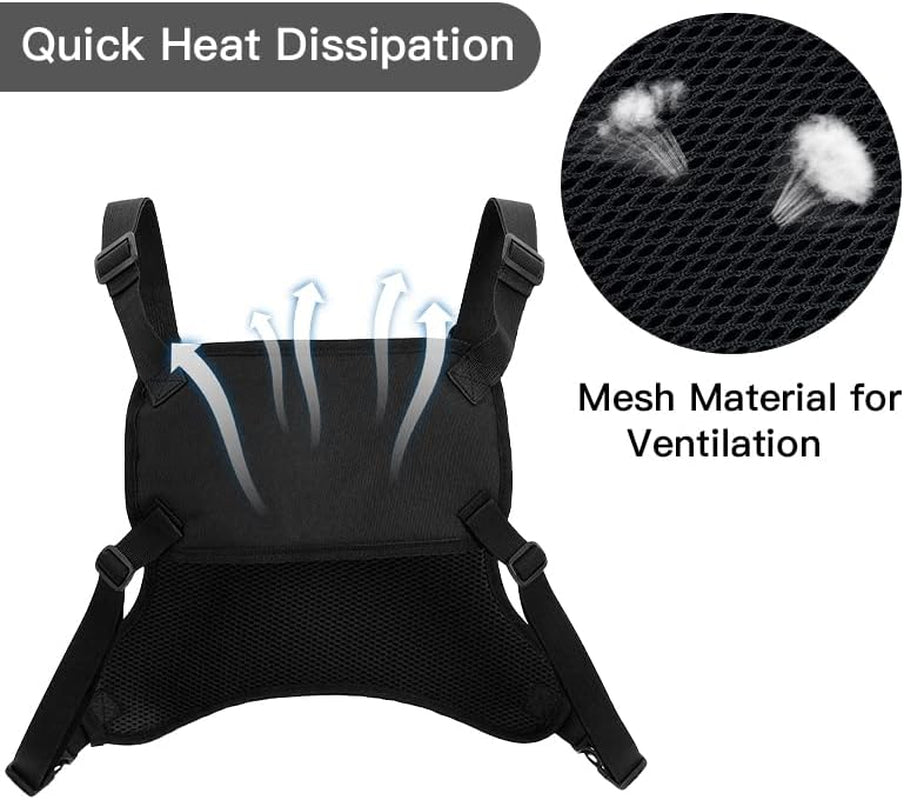 Jueachy Chest Bag for Men Women Running Bag Chest Phone Holder Chest Fanny Pack Tactical Chest Pouch for Workouts Cycling Exercise Hiking with Pockets Extra Storage  Jueachy   