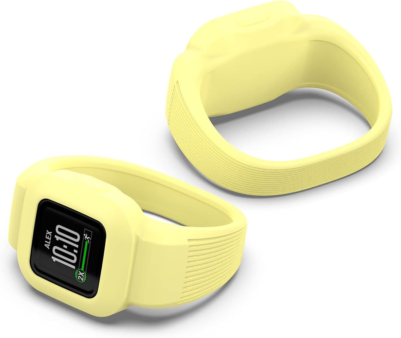 QGHXO Band for Garmin Vivofit Jr. 3, Soft Silicone Replacement Watch Band Strap for Garmin Vivofit Jr. 3 Fitness Tracker, Small, Large (No Tracker)  QGHXO   