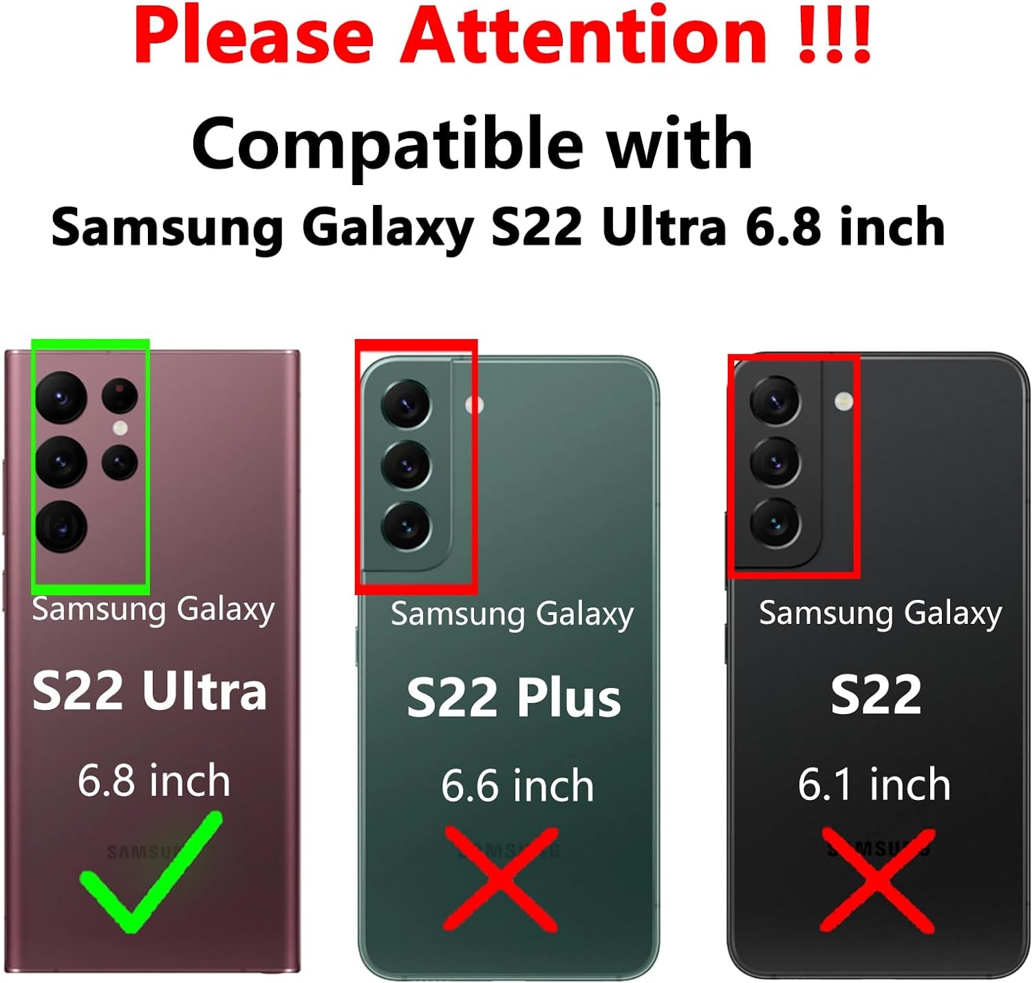 S22 Ultra Case,Samsung Galaxy S22 Ultra Case,With Camera Cover,[Military Grade] 16Ft.Drop Tested Cover with Magnetic Kickstand Protective Case for Galaxy S22 Ultra 6.8 Inch Blue  SKMY   