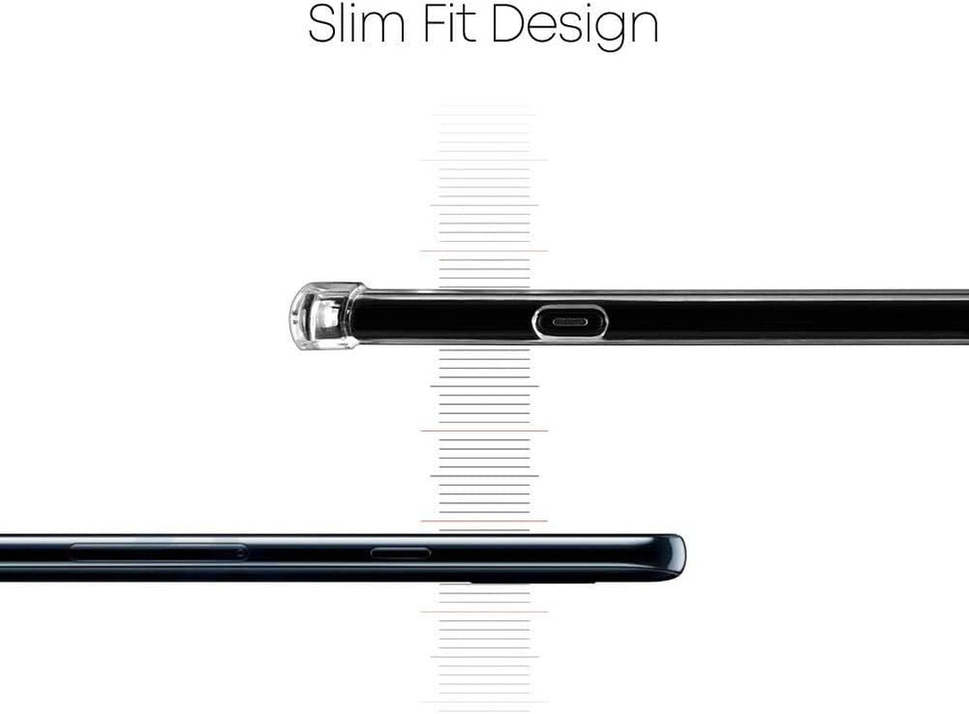 Gtelectro Crystal Clear Soft & Flexible Slim Transparent Protective Case Cover with Reinforced Bumper Corners for LG V40 Thinq (Clear)  GTElectro   