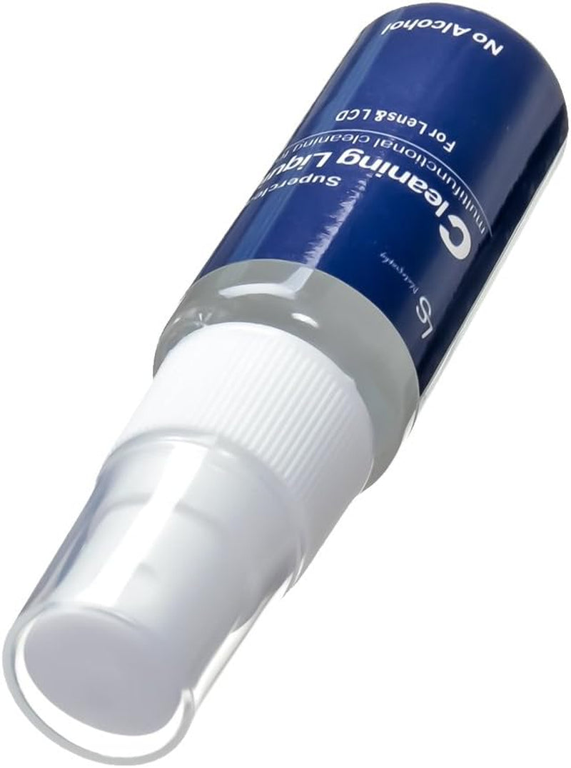 LS Photography 2 X Photo Camera Lens Screen Cleaning Solution Spray Bottle for DSLR, Smartphone, Tablet, Computer & Lens Cleaning Paper Tissue Pack, LGG224  LS Photography   