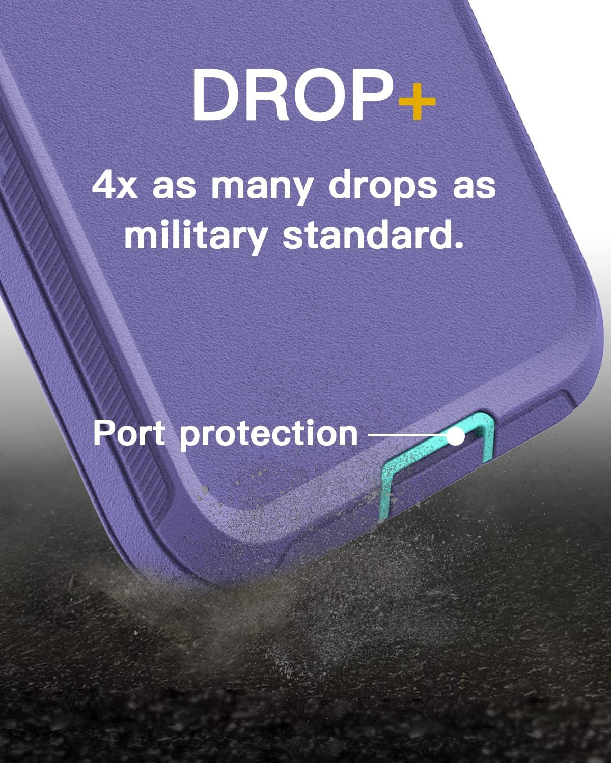 Aicase for Galaxy S22 plus Case with Screen Protector, Heavy Duty Drop Protection Full Body Rugged Shockproof/Dust Proof Military Protective Tough Durable Phone Cover for Samsung Galaxy S22 plus 6.6“  AICase   