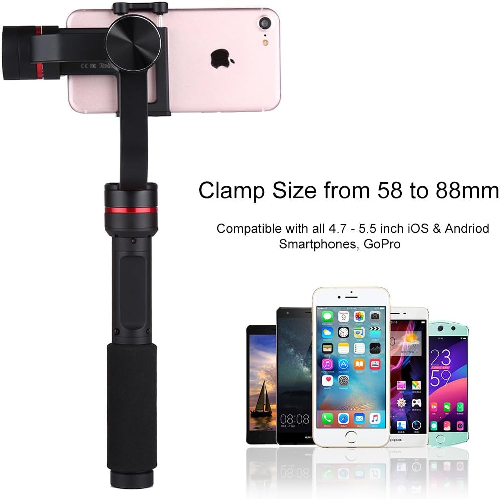 Blueti 3-Axis Handheld Cell Phone Gimbal Stabilizer Ios/Android Compatible  blueti   