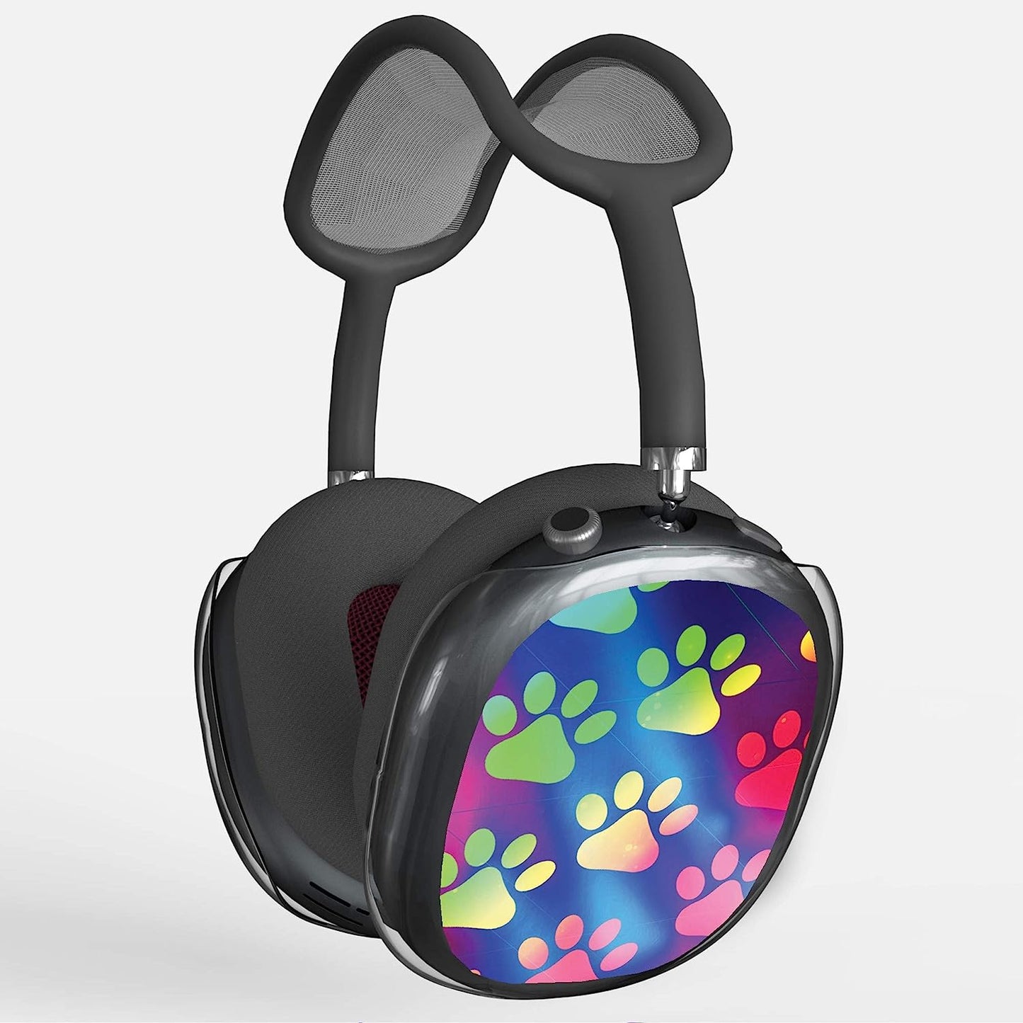 Pimpcase Compatible with Airpods Max Case Cover Headphone Sunflowers  PimpCase Paw Prints  