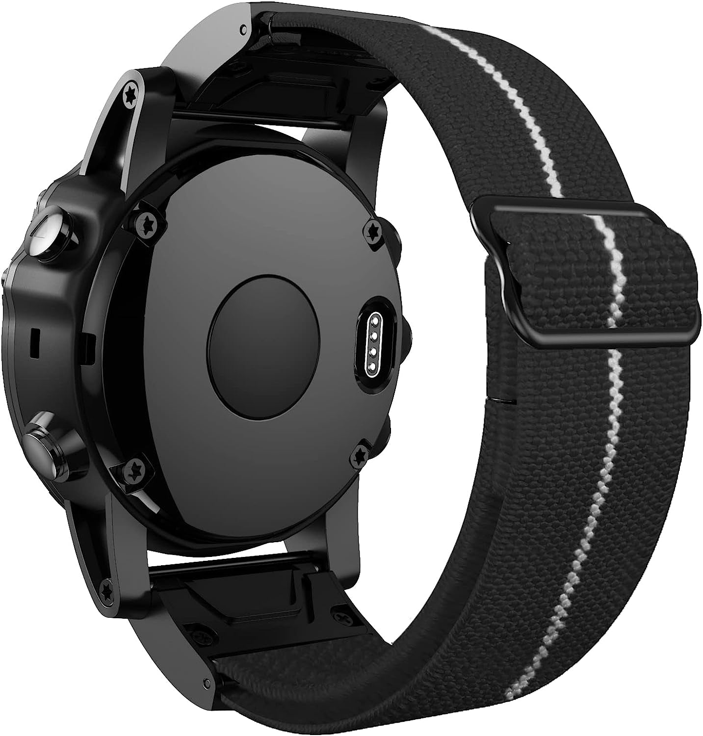 KAVJU Nylon Quick Release Bands for Garmin Fenix 6 Pro 5 plus Strap 22Mm Easyfit Watchband Forerunner 945 935 Wrist Correa Replacement  KAVJU E 22mm Width 