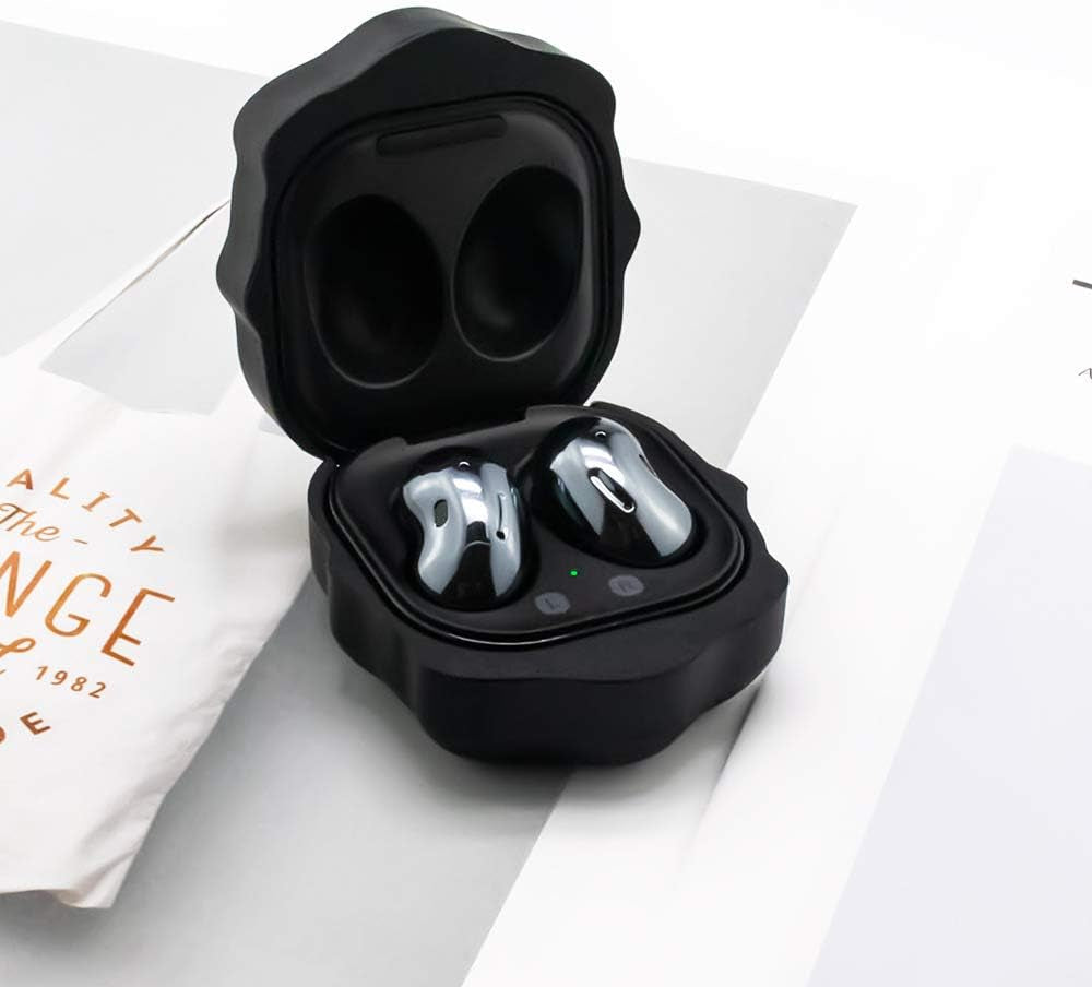 VARWANEO Earphone Case for Samsung Galaxy Buds Live [2020] & Buds Pro [2021], Soft Silicone 3D Cute Funny Cool Cartoon Character Kawaii Fashion Cover Anime Design (Mask)  VARWANEO   