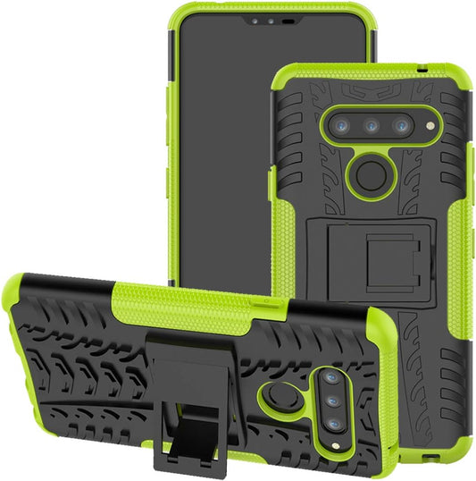Case for LG V40 Thin, V40 Case, Viodolge [Shockproof] Rugged Dual Layer Protective Phone Case Cover with Kickstand for LG V40 / LG V40 Thinq (2018) (Green)  Viodolge   