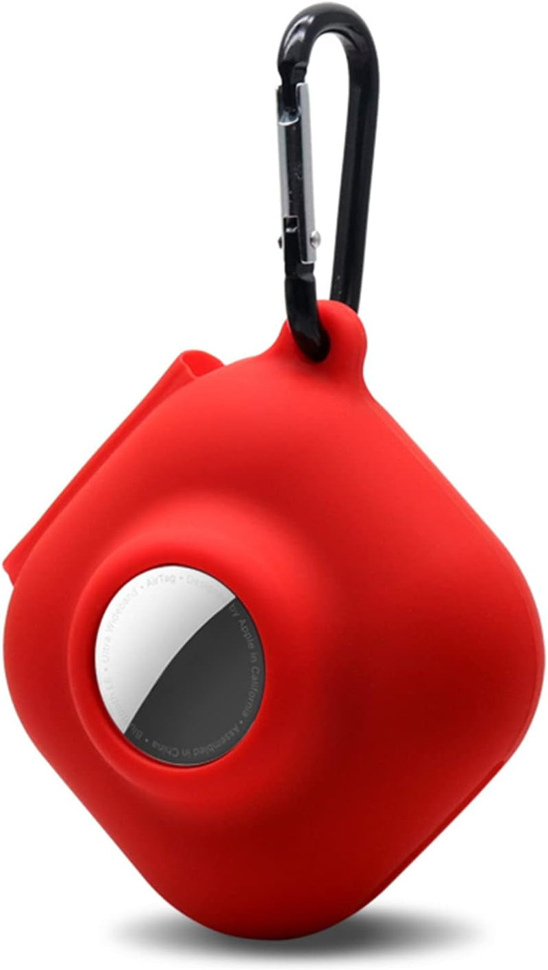 Glow Case for Beats Fit Pro Airtag Wireless Noise Cancelling Earbuds,Carrying Case Premium Soft Skin Cover Shock-Absorbing,Anti-Scratch Protective Case with Keychain(Glow Blue)  2022321 14  