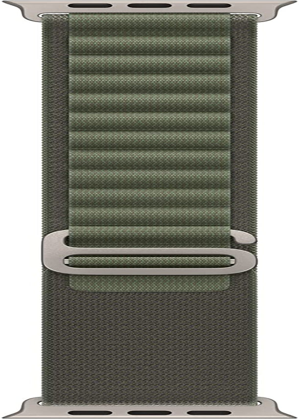 Apple Watch Band - Alpine Loop (49Mm) - Orange - Medium  Apple Green 49mm Large - fits 165-210mm wrists