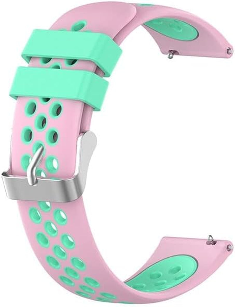 ZEDEVB Watchband for Garmin Venu Vivoactive 3 Garmin Vivoactive 3 Silicone Smart Watch Band for Vivoactive 4S 4 Forerunner 245 Strap  KANUZ A For Vivoactive 4S-18 