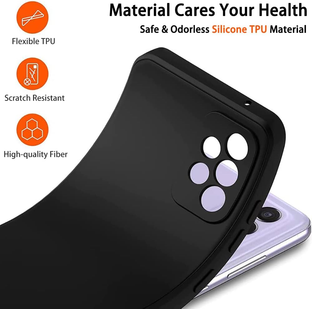 MILEGAO Xiaomi Redmi Note 12 Turbo 5G Case + 2PCS Screen Protector Tempered Glass, Ultra Thin Bumper Shockproof Soft TPU Silicone Cover for Xiaomi Poco F5 5G (6.67”)  MILEGAO   