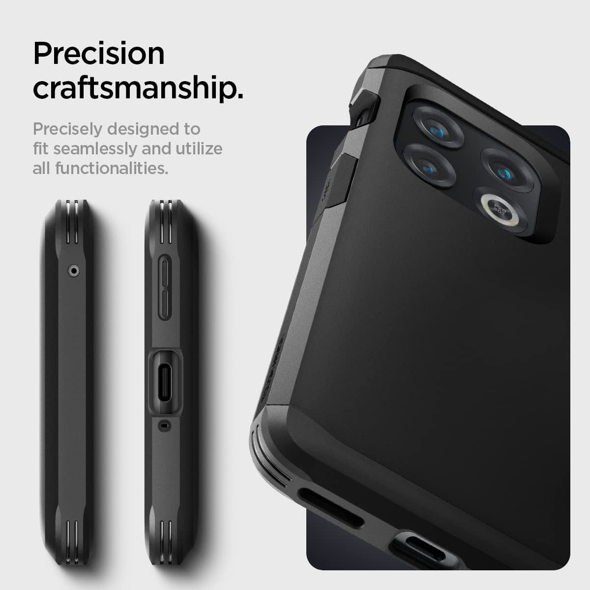 Spigen Tough Armor Designed for Oneplus 10 Pro 5G Case (2022) - Black  Spigen   