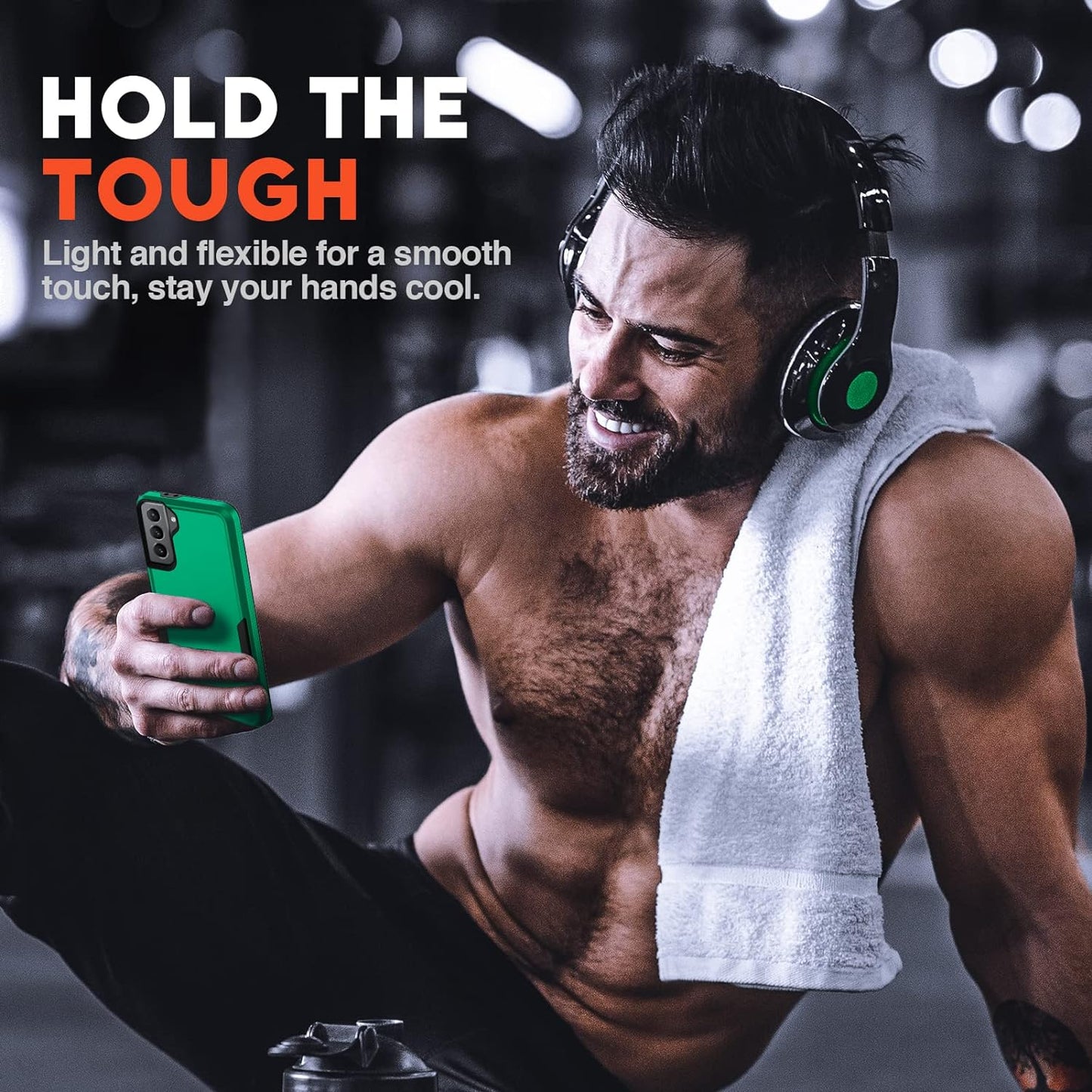 NTG [1St Generation Designed for Samsung S21 Case (Not for S21 Plus&S21 Ultra), Heavy-Duty Tough Rugged Lightweight Slim Shockproof Protective Case for Samsung Galaxy S21 6.2 Inch, Forest Green  NTG   