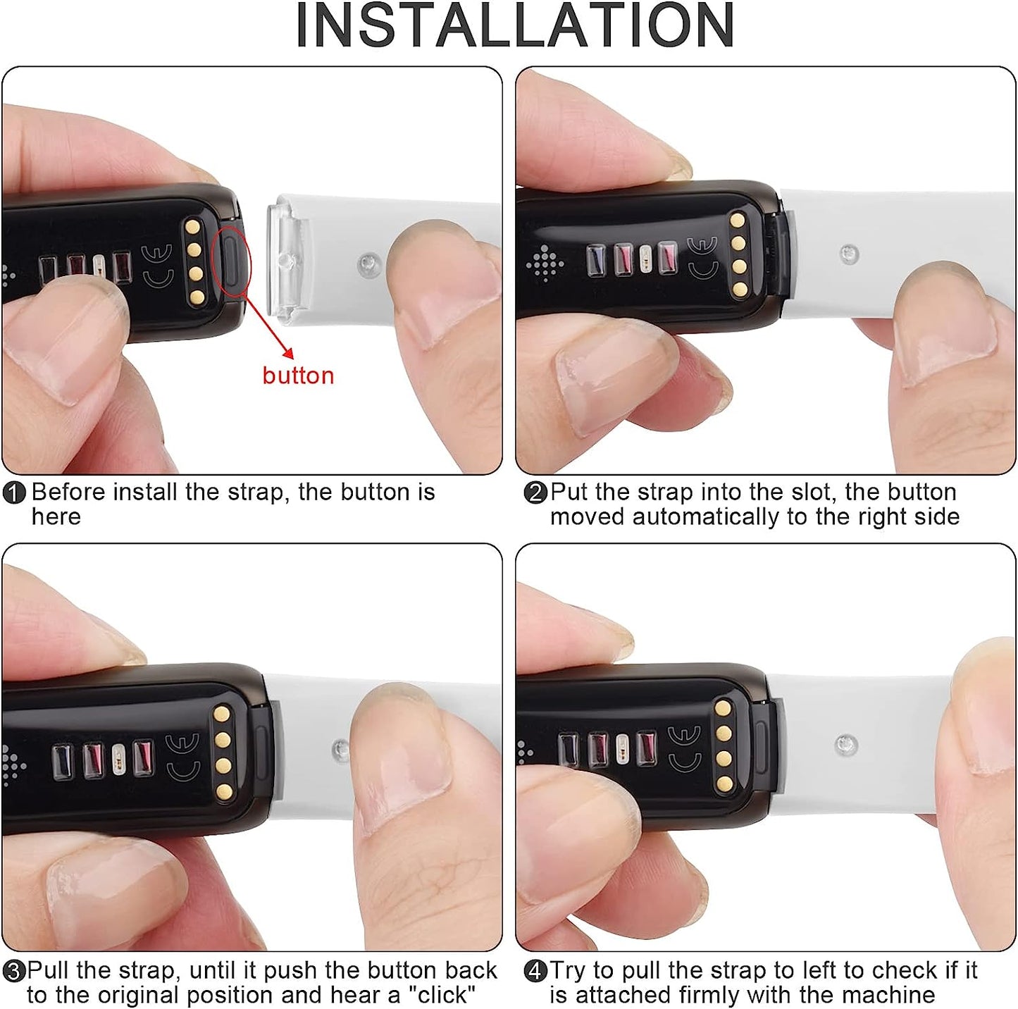 3 Pack Fitbit Luxe Bands Compatible with Fitbit Luxe Women Men, Soft Silicone Wristband Replacement Strap for Fitbit Luxe/Luxe Special Edition Fitness Tracker  Meliya   