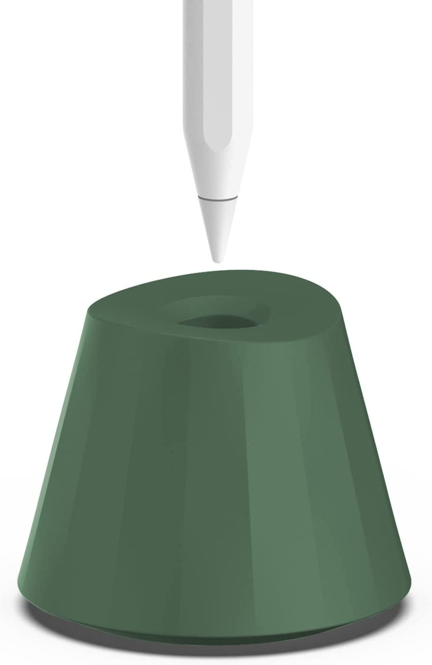 UPPERCASE Designs Nimblestand Vertical Stand Compatible with Apple Pencil With/Without Sleeve or Grip (Onyx Black)  UPPERCASE Designs Pine Green  
