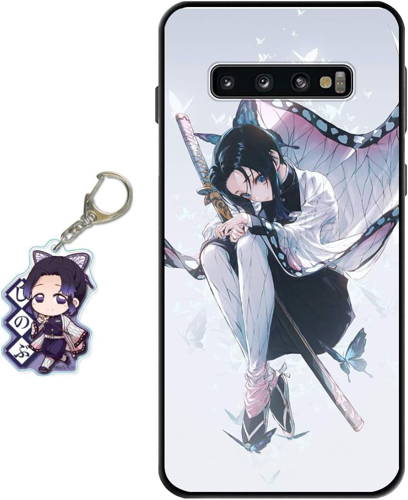 Staremeplz Compatible with Google Pixel 5 Case Anime Design [With Giyuu Figure Keychain], Soft Silicone TPU Animation Cool Phone Case for Google Pixel 5  Staremeplz Shinobu Google Pixel 7 