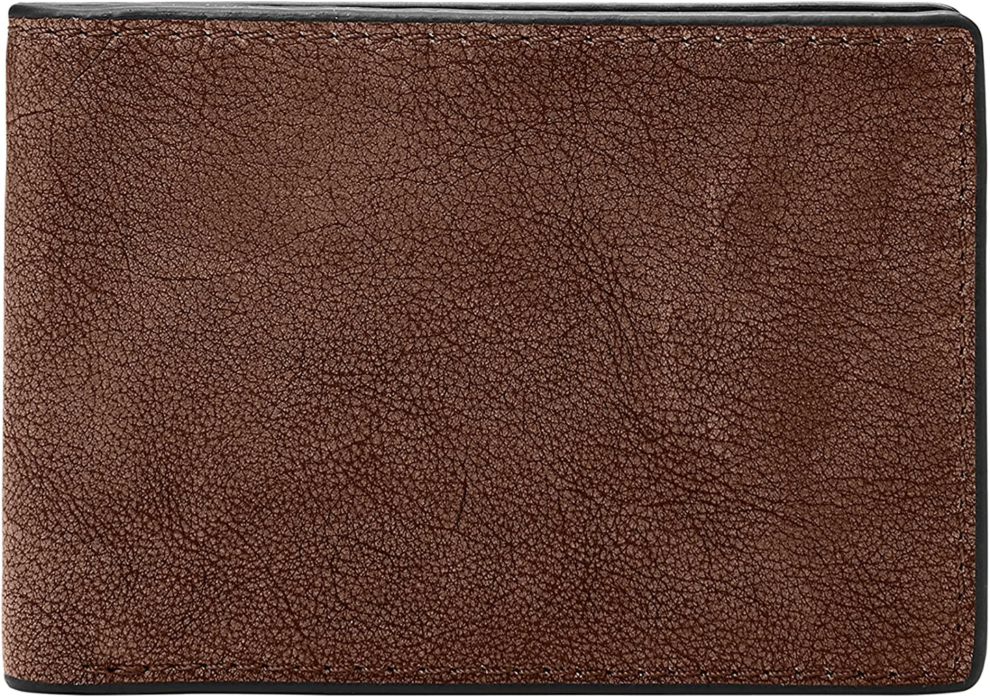 Fossil Men'S Leather Slim Minimalist Bifold Front Pocket Wallet  Fossil Steven Medium Brown  