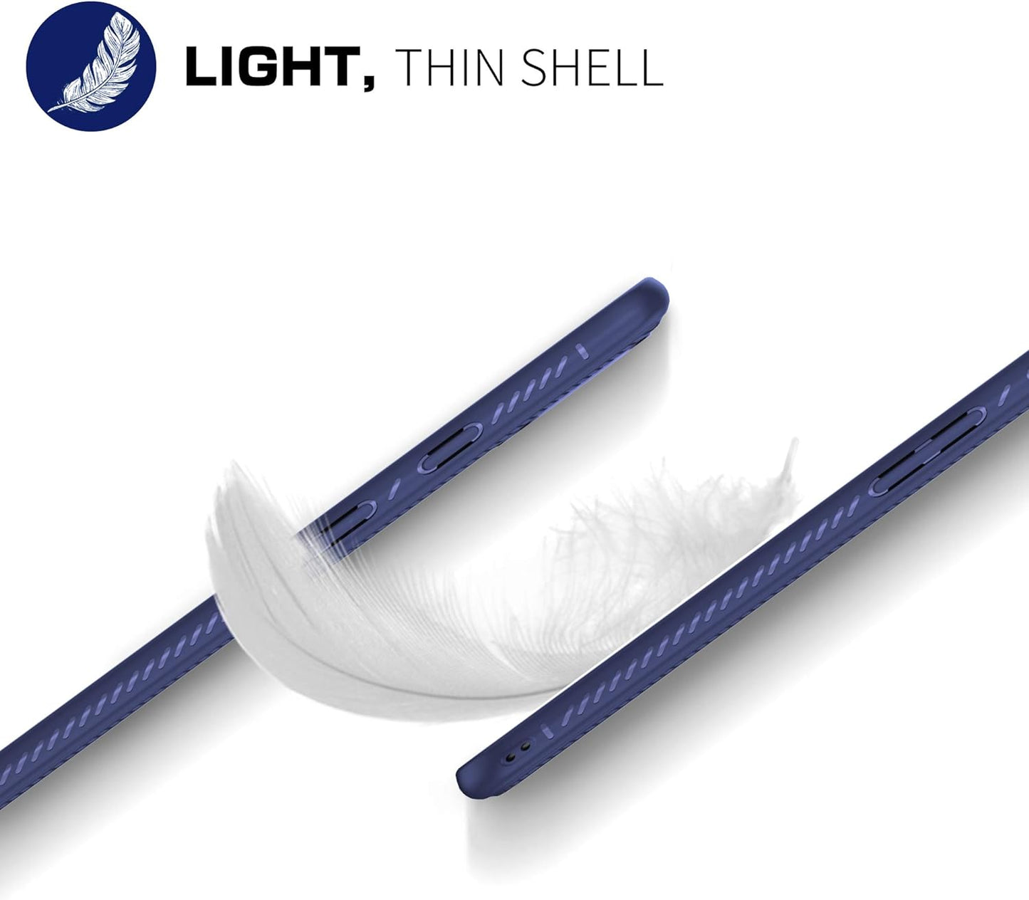 Lokyoo for Google Pixel 4A 5G Case (NOT for the 4G Version),Designed Carbon Fiber Scratch Resistant and anti Slip Grippy Soft TPU Case for Google Pixel 4A 5G-Blue  Lokyoo   