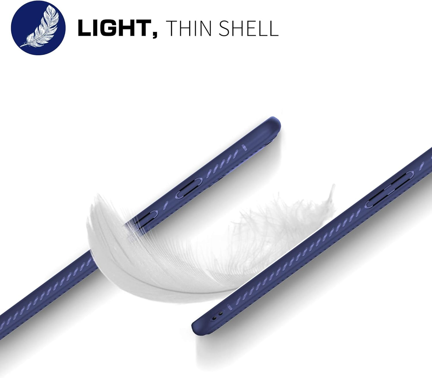 Lokyoo for Google Pixel 4A 5G Case (NOT for the 4G Version),Designed Carbon Fiber Scratch Resistant and anti Slip Grippy Soft TPU Case for Google Pixel 4A 5G-Blue  Lokyoo   