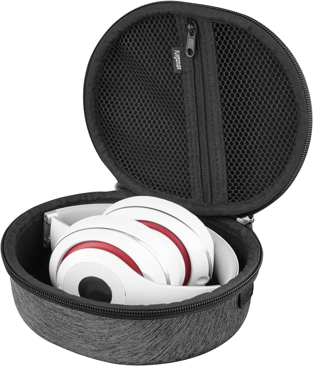 Kingshion Hard Headphone Case Compatible with Beats Studio3.0 Wireless, Studio2.0 Travel Carrying Bag for Studio, Solo Pro Headphones (Dark Grey)  Kingshion   