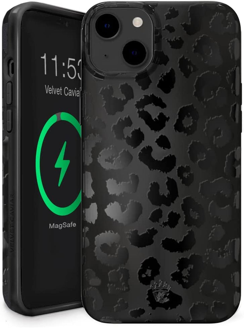 Velvet Caviar X Bratz Designed for Iphone 14 Pro Max Case for Women [8Ft Drop Tested] Cute Protective Bratz Dolls Accessories Phone Cases - Clear Glitter  Velvet Caviar Black Leopard Iphone 14 Plus 