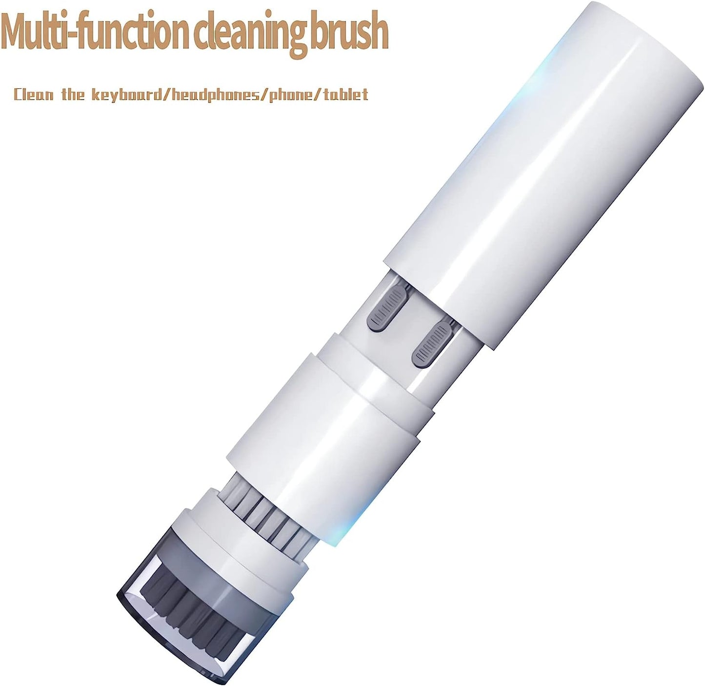 TIWABI 6 in 1 Cleaner Kit for Airpods 1 2 3 Pro Headphones Earbuds and Case & Keyboard Cleaner Kit with Brush and Soft Flocking Pen Multi-Function Cleaner Kit for Earphones Keyboard Phone and Camera  TIWABI   