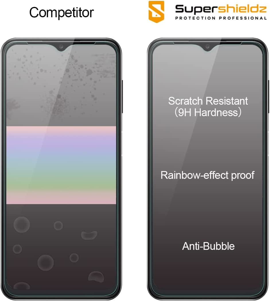 (2 Pack) Supershieldz Designed for Samsung Galaxy A14 5G Tempered Glass Screen Protector, anti Scratch, Bubble Free  Supershieldz   