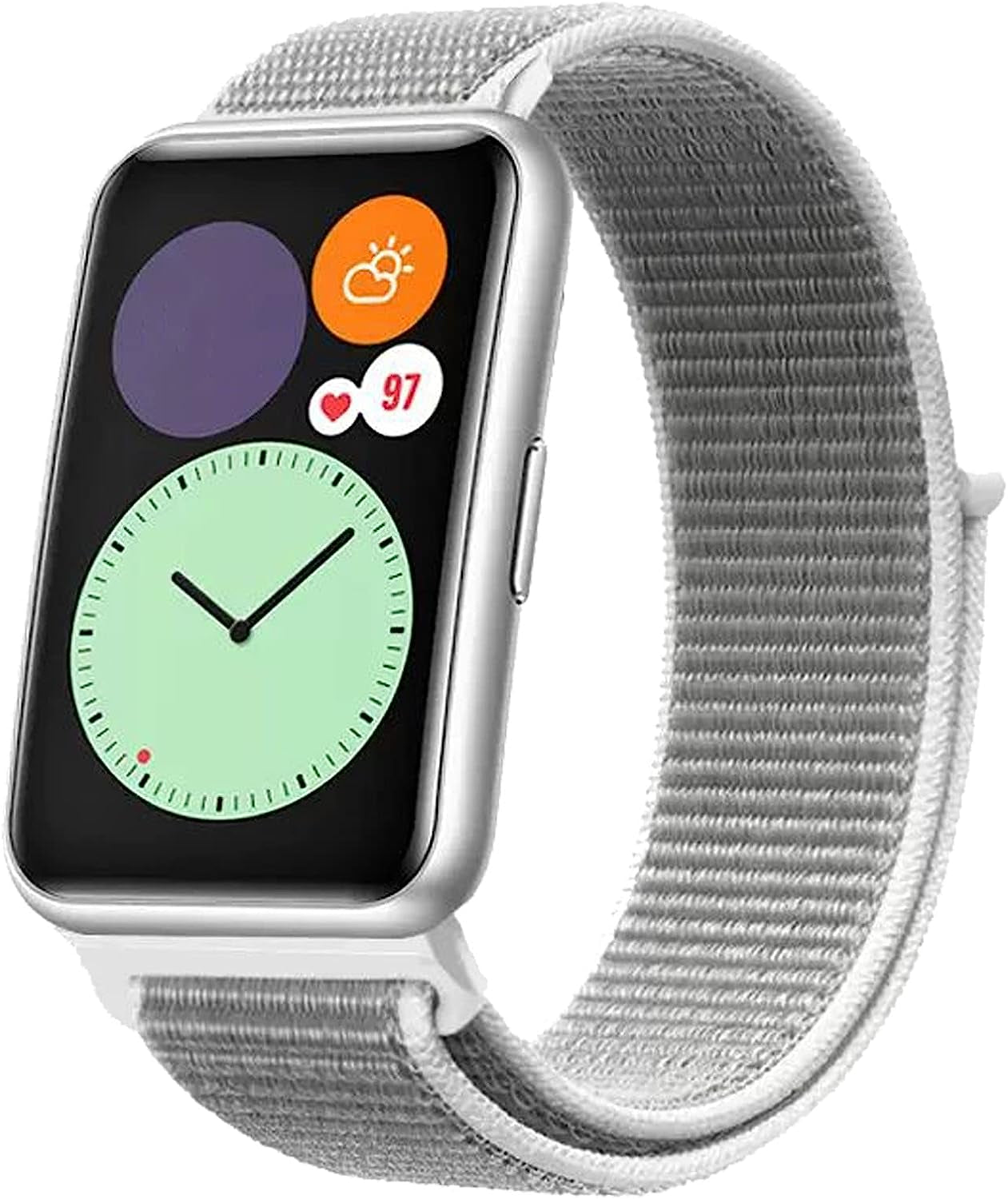 Sport Loop Band Compatible with Apple Watch Band 49Mm 45Mm 44Mm 42Mm 41Mm 40Mm 38Mm Men Women, Braided Stretchy Nylon Loop Bands for Apple Watch Ultra Iwatch Series 8 7 SE 6 5 4 3 2 1  KIUFWARS Shell White 38mm/40mm/41mm 