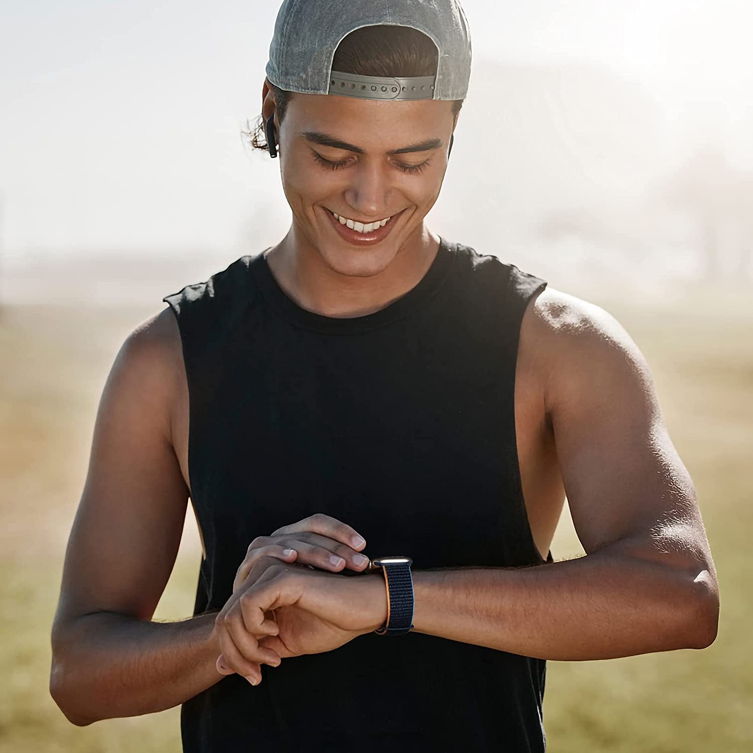 Lenrao 10 Pack Soft Nylon Solo Loop Bands Compatible with Apple Watch 38Mm 40Mm 41Mm 42Mm 44Mm 45Mm 49Mm for Women Men, Breathable Stretchy Braided Strap for Iwatch Series Ultra/8/7/6/5/4/3/2/1/Se  Lenrao   