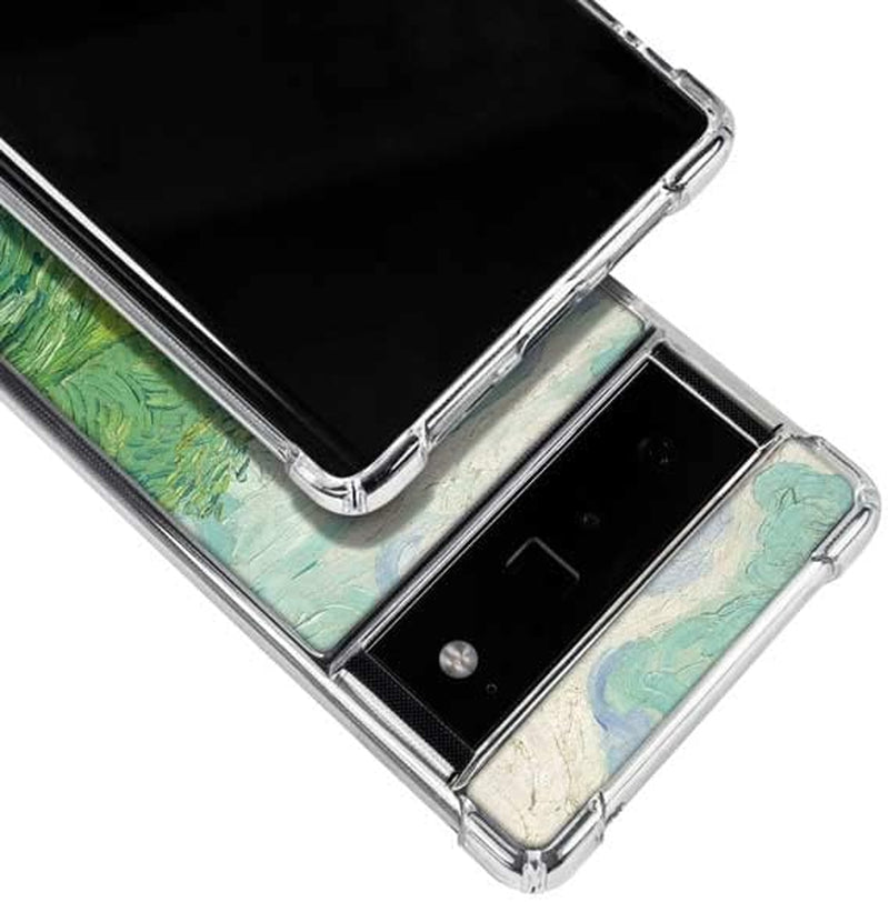 Skinit Clear Phone Case for Google Pixel 6 Pro - Originally Designed Green Wheat Fields by Vincent Van Gogh Design  Skinit   