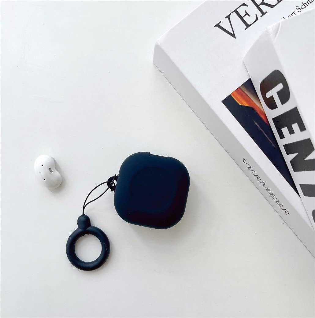 Suitable for Samsung Galaxy Buds 2 Pro Case/Galaxy Buds Pro Case/Galaxy Buds 2 Case/Galaxy Buds Live Case/Cartoon Ghost Face Character Skin，With Keychain Protective Cover Accessories (Ghost Face)  Yvonne Zhang   